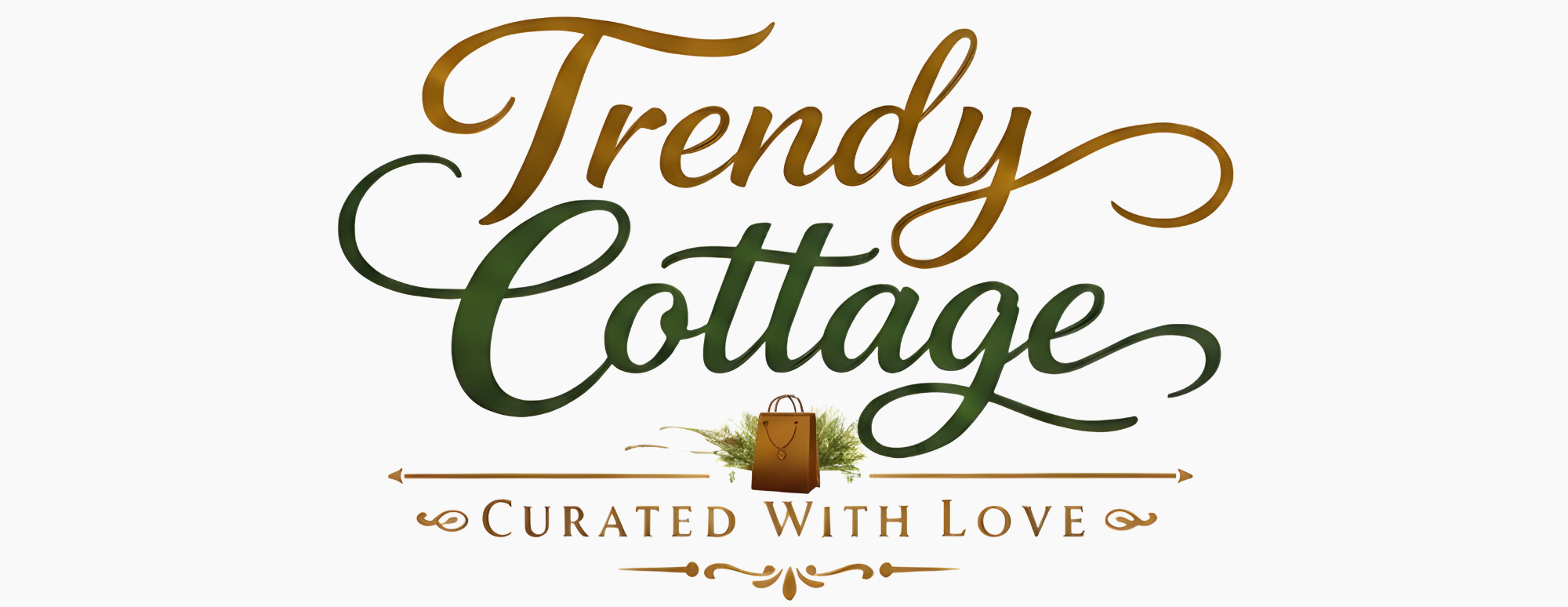 trendy cottage logo