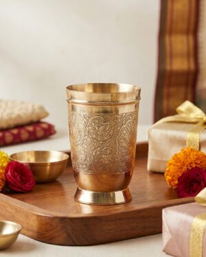 exquisite etched bronze glass