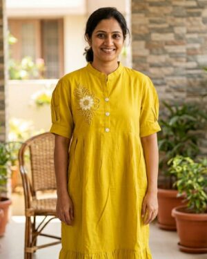 Elegant Knee length Kurthi
