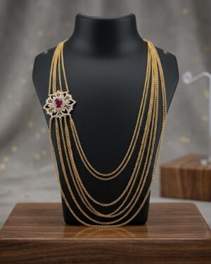 Exquisite Multi-Layered Ruby Haar