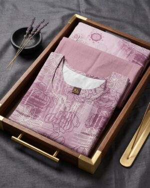 Radiant Pink Handcrafted 3-Piece Salwar Suit Set