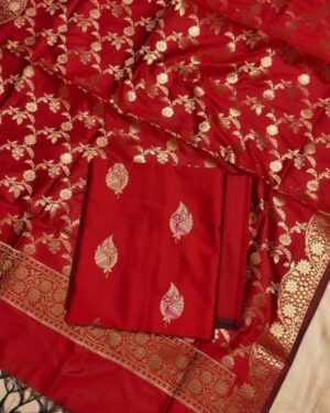 Regal Banarasi Unstitched Salwar Kameez with Dupatta