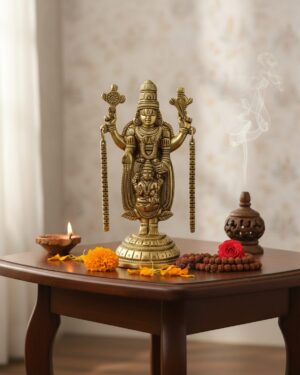 Brass Lord Venkateswara Swamy Idol