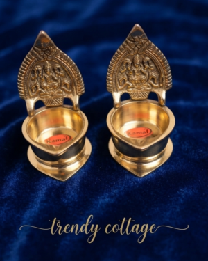 Brass Diya Set
