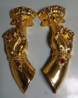 Exquisite Golden Handcrafted Decorative Hands