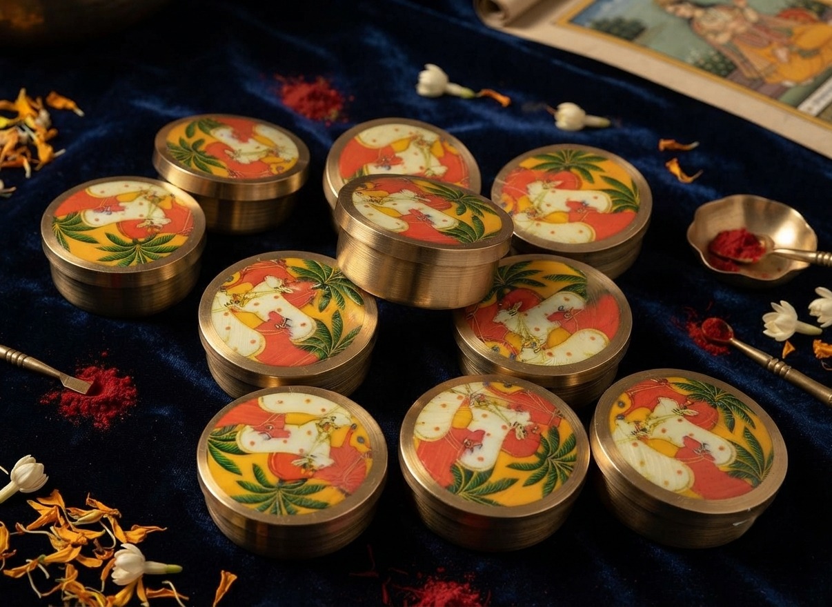 Exquisite Kumkum Bharini Set