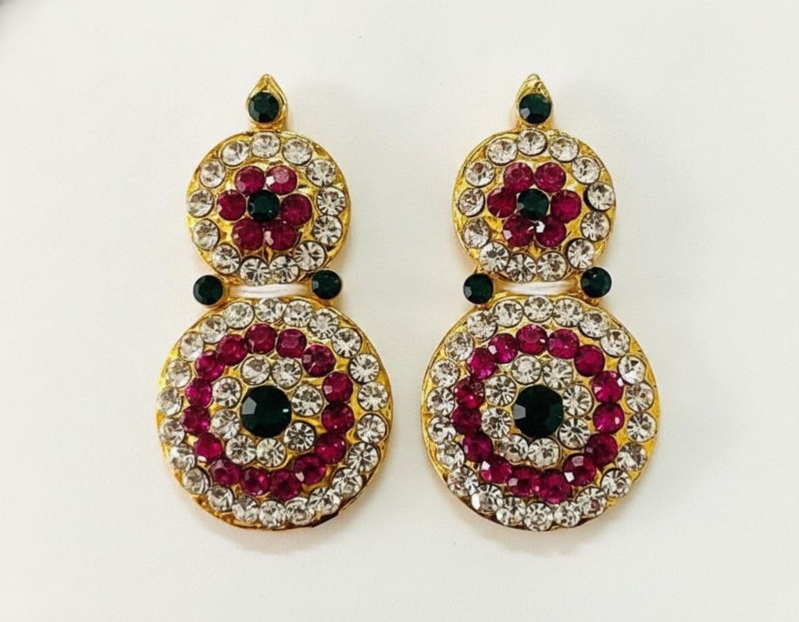 Radiant Ammavari Ear Ring Set