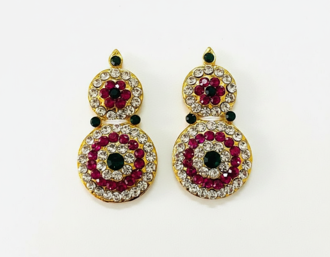 Radiant Ammavari Ear Ring Set