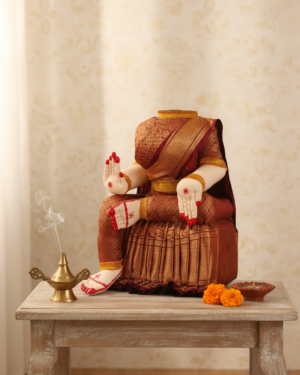 Exquisite Traditional Ammavari Doll for Divine Home Decor