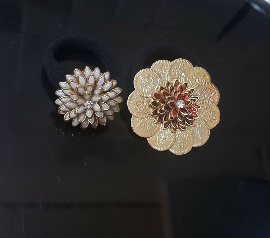 3D Kundan Hair Bands