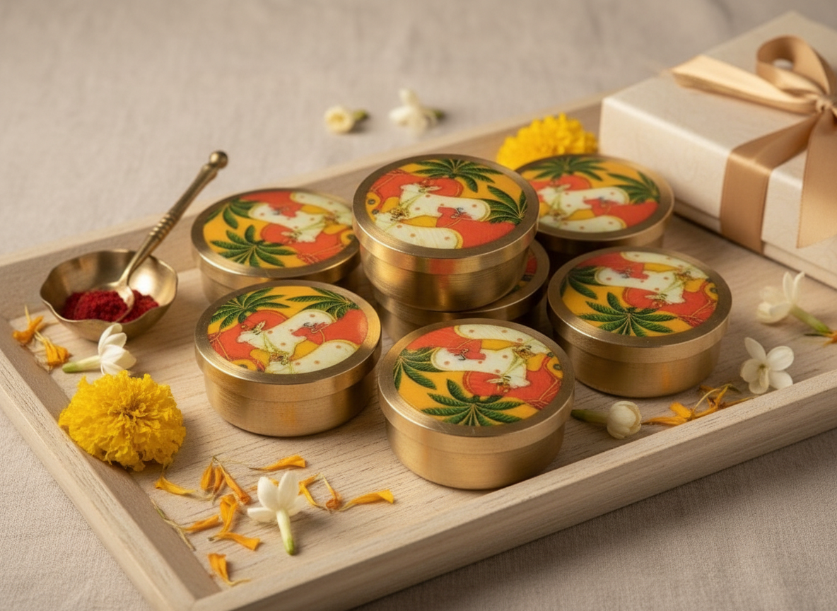 Exquisite Kumkum Bharini Set